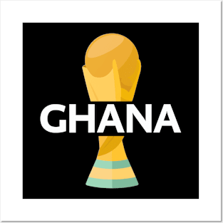 Ghana world cup shirt Posters and Art